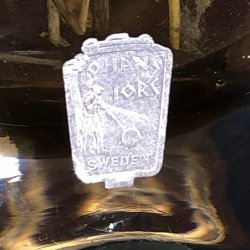 Bengt Orup Johansfors Sweden vase