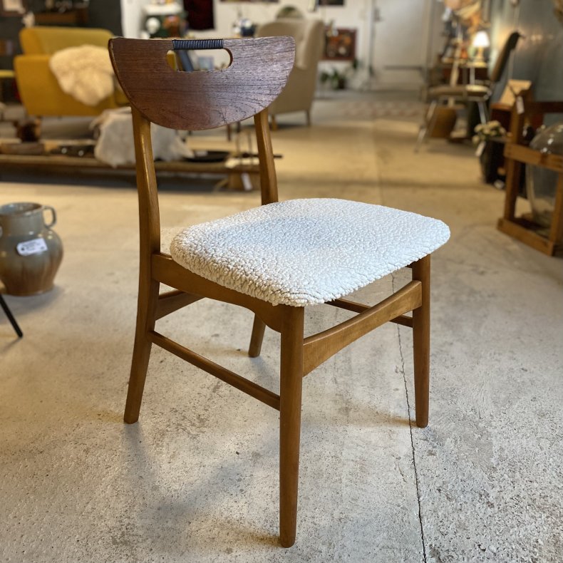 Teak spisestol