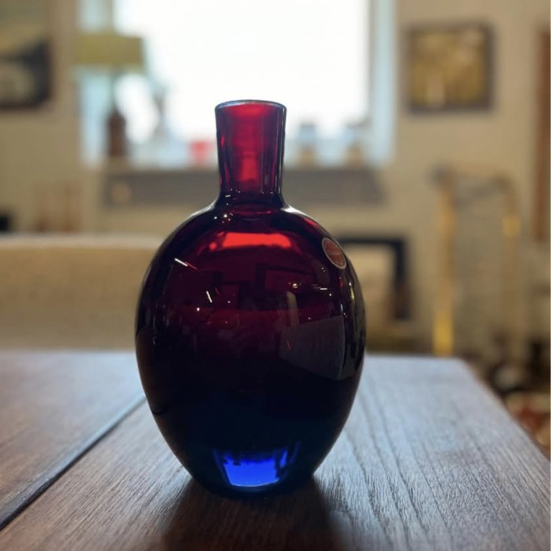 Murano Sommerso glasvase