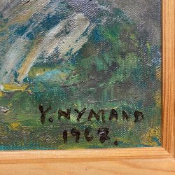Maleri af Y. Nymand