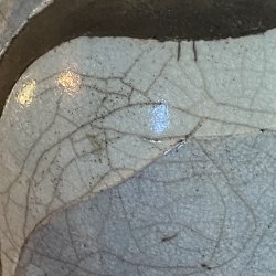 Kirsten Holm raku keramik vase