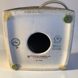 Keramik lampe af Fog og M�rup