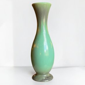 Tysk gr�n keramik vase
