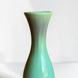 Tysk gr�n keramik vase