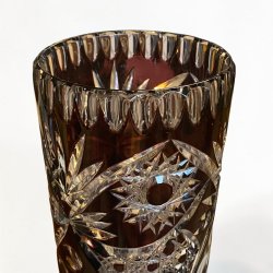Crystal Bohemia glasvase